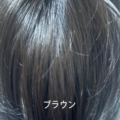 レディース メンズ ナチュラル ウィッグ ブラウン